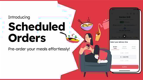 Zomato Launches Order Scheduling Feature for Seamless, Timed Food Deliveries