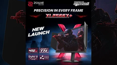 BenQ Launches ZOWIE XL2566X+ Gaming Monitor with 400Hz Refresh Rate