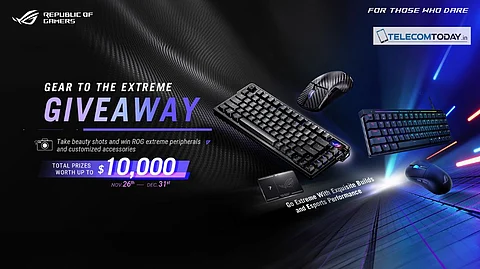 ASUS ROG Launches “Gear to the Extreme” Giveaway for Gaming Enthusiasts Worldwide