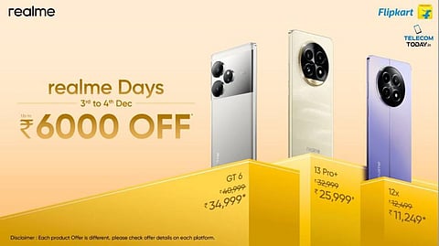 Unlock Exciting Offers on Smartphones with Realme Days Sale on Flipkart