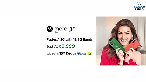 Motorola Launches moto g35 5G with 50MP Camera and FHD+ 120Hz Display