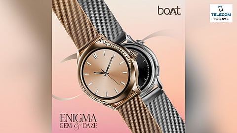 boAt Launches Enigma Daze and Enigma Gem Premium Smartwatches for the Modern Woman