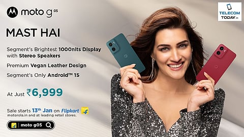 Motorola Unveils moto g05 with 6.67” Display and Dolby Atmos