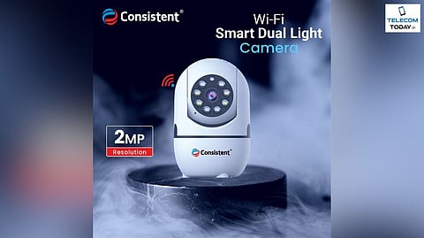 Consistent Unveils 2MP Wi-Fi Smart Dual Light Camera at ₹2,999