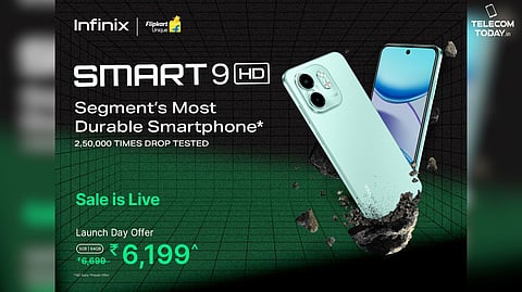 Infinix SMART 9HD Smartphone Ready for Sale on Flipkart Starting 4th February
