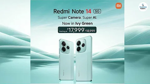 Redmi Note 14 5G Gets a Fresh Look with New Ivy Green Variant