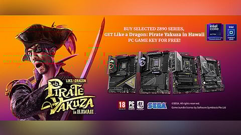 MSI Rewards Gamers with a Free Copy of Like a Dragon Pirate Yakuza in Hawaii on Select Purchases