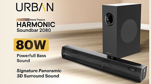 Bring Cinematic Sound Home with the New URBAN Harmonic Soundbar 2080
