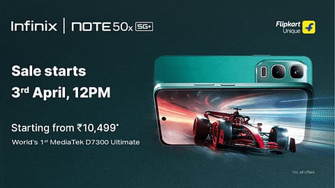 Infinix Unveils NOTE 50x 5G+ with Active Halo Lighting & Premium Design