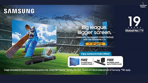 Samsung Kicks Off ‘Big League. Bigger Screen’ Campaign with Grand IPL Viewing Offers