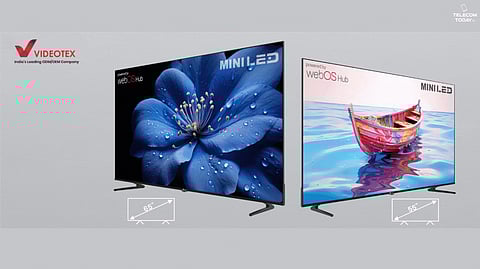 Videotex Launches 4K QD Mini LED Smart TVs in India