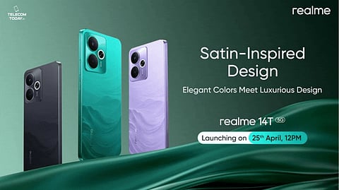 Realme 14T 5G Set to Launch with Brightest AMOLED Display on April 25