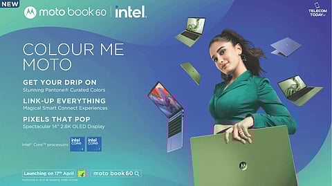 Motorola Unveils Moto Book 60, Starting at Just Rs. 61,999