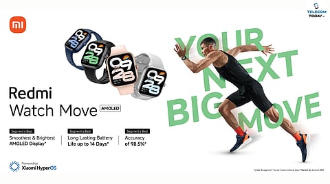 Xiaomi Launches Redmi Watch Move for Everyday Fitness and Smart Living