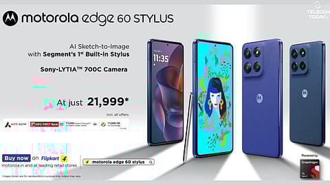 Motorola Edge 60 STYLUS Now on Sale in India for ₹21,999
