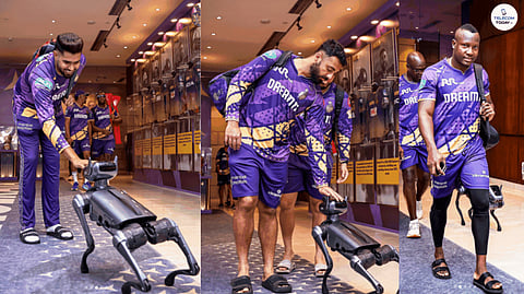 TECNO Showcased Robot Dog ‘Dynamic 1’ in India with Kolkata Knight Riders
