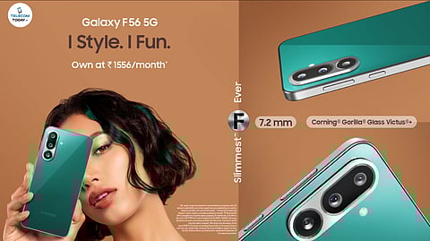 Samsung Unveils Galaxy F56 5G with Flagship-Level Camera
