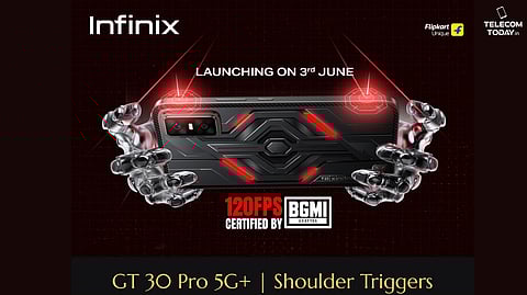 Infinix GT 30 Pro to Launch on June 3 for Gaming Enthusiasts