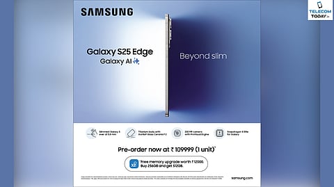 Samsung Galaxy S25 Edge Available for Early Delivery