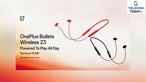 OnePlus Launches Bullets Wireless Z3 Neckband with Long Battery Life
