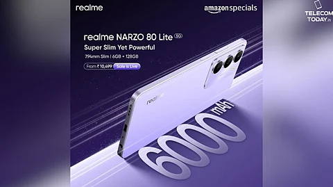 Realme Kicks Off First Sale of NARZO 80 Lite 5G