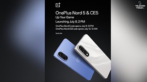 OnePlus Nord CE5 Set to Launch on July 8 with Powerful Features