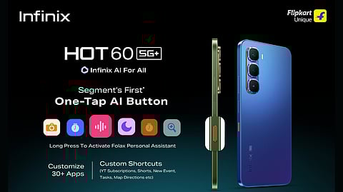 Infinix HOT 60 5G+ Set to Launch in July, Featuring AI Button