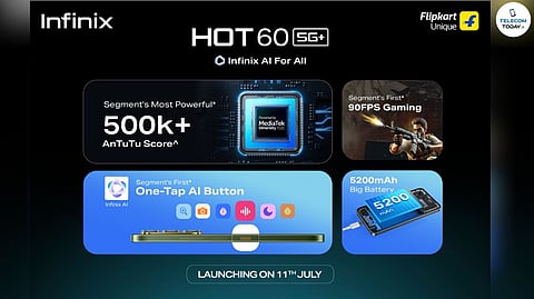 Infinix HOT 60 5G+ Set to Redefine Budget Gaming with 90FPS Support