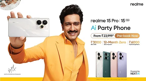 Realme 15 Series Launched with Triple 50MP Cameras, Starting at ₹23,999