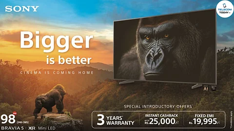 Sony Unveils 98-Inch BRAVIA 5 Mini-LED for Ultimate At-Home Cinema Experience