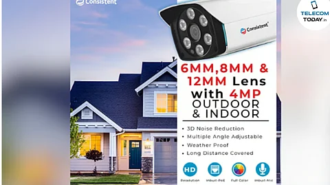 Consistent Launches High-Precision 4MP IP Warm Bullet Cameras