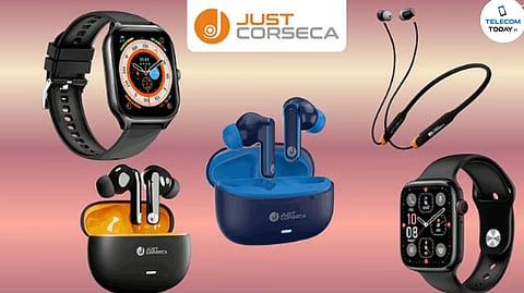 JUST CORSECA Introduces Latest Smart Audio and Wearable Range Under ₹2,000