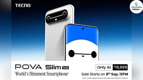 TECNO Unveils POVA Slim 5G with 16GB RAM