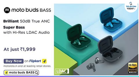 Motorola Moto Buds BASS Goes On Sale At ₹1,999