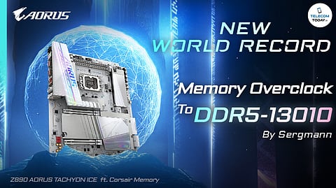 GIGABYTE Sets New Benchmark in Extreme Overclocking with Z890 AORUS TACHYON ICE Motherboard