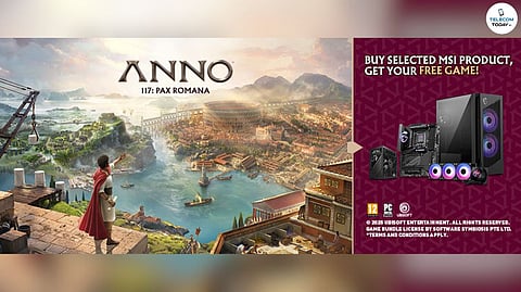 MSI and Ubisoft Unite to Power Gamers with Free Anno 117: Pax Romana Game Key