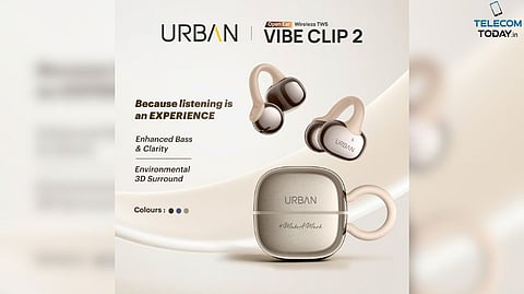 URBAN Launches Vibe Clip 2 with AI-Enhanced Noise Cancellation and Crystal-Clear Calls