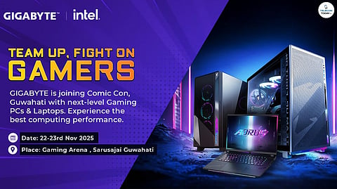 GIGABYTE and Intel Power First Comic Con Guwahati with Immersive Gaming Experiences