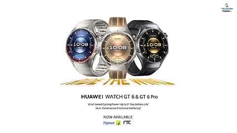 Huawei Watch GT6 and GT6 Pro Launched in India with Up to 21 Days of Battery Life