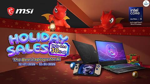 MSI Launches Festive Year-End Sale with Discounts Up to 30%