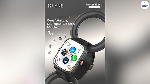 Lyne Originals Launches Lancer 19 Pro Smartwatch With Bluetooth Camera Control