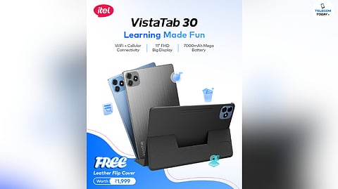 itel Launches Vista Tab 30 with 11-inch FHD Display at Rs. 11,999