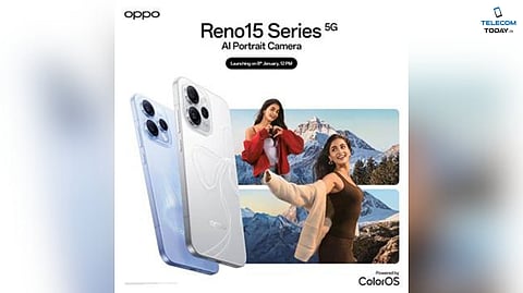 OPPO Reno15 Series to Launch in India with 200MP Camera on January 8