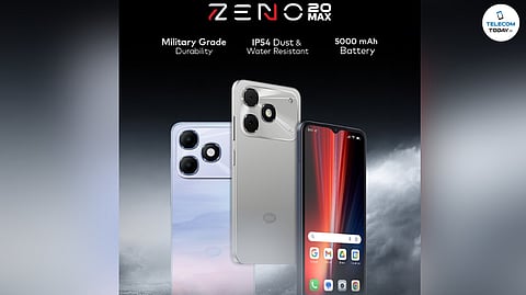 ZENO Launches 20 Max Smartphone with Max Vibe and Max Durability