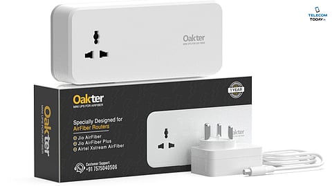 Oakter Launches Sleeker, Lighter Mini UPS for AirFiber Users at Introductory Price of ₹2,899