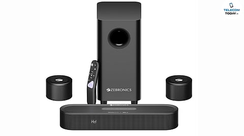 Zebronics Launches Zeb Juke Bar 9710C Soundbar with Immersive Dolby Atmos Audio