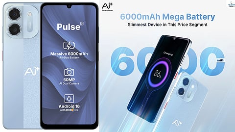 Ai+ Smartphone Announces Pulse 2 Sale on Flipkart from March 11 at ₹5,999