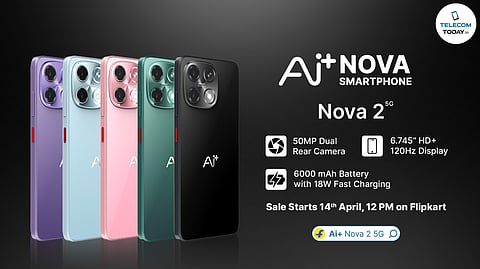 Ai+ Nova 2 Goes on Sale on Flipkart Starting Today