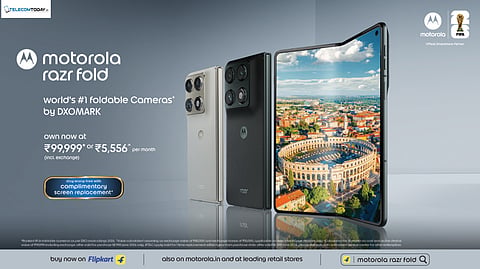 Motorola razr fold and moto buds 2 plus Now on Sale Across India