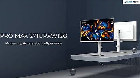 MSI PRO MAX Series Display Brings QD-OLED Performance to Mac Ecosystem